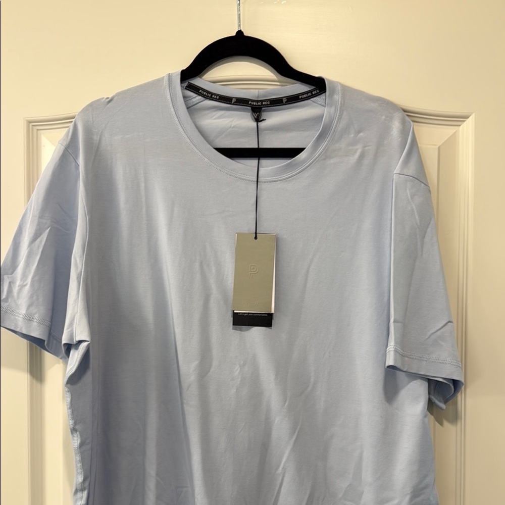 Light Blue Men's Public Rec Go- To Tee